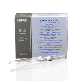 CATETER NIPRO 16G (1.70X50MM.) GRIS.